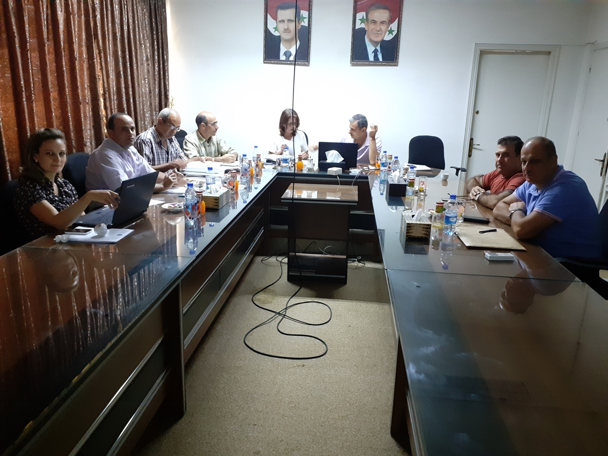 الاجتماع الثالث لمجلس إدارة هيئة المواصفات والمقاييس العربية السورية