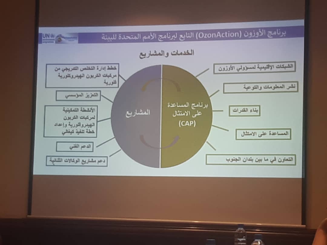 حضور هيئة المواصفات والمقاييس العربية السورية اجتماع إعداد خطة الالتزام بتعديل كيغالي